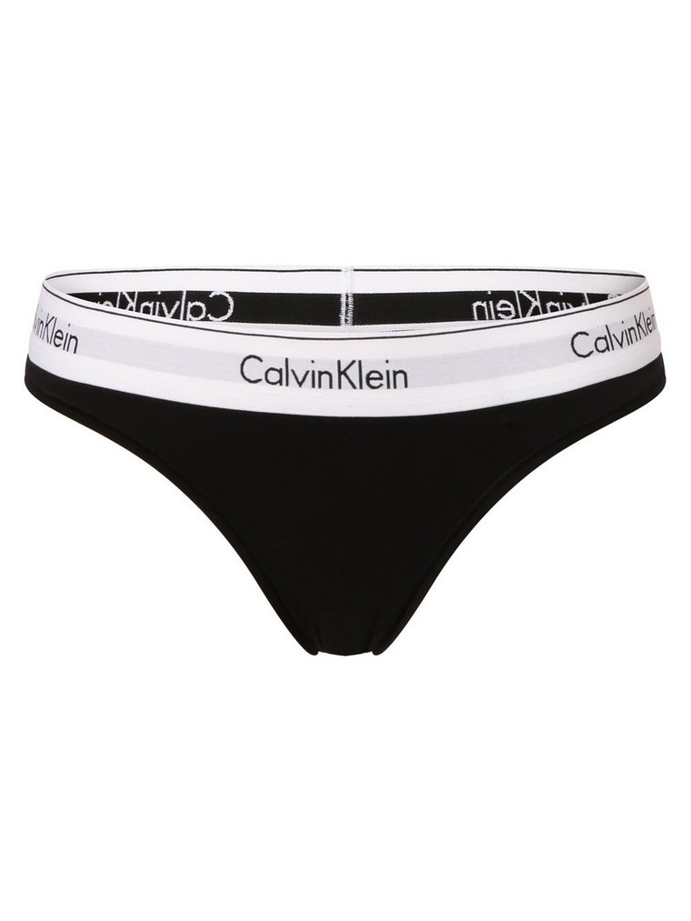 Calvin Klein - Figi damskie, czarny