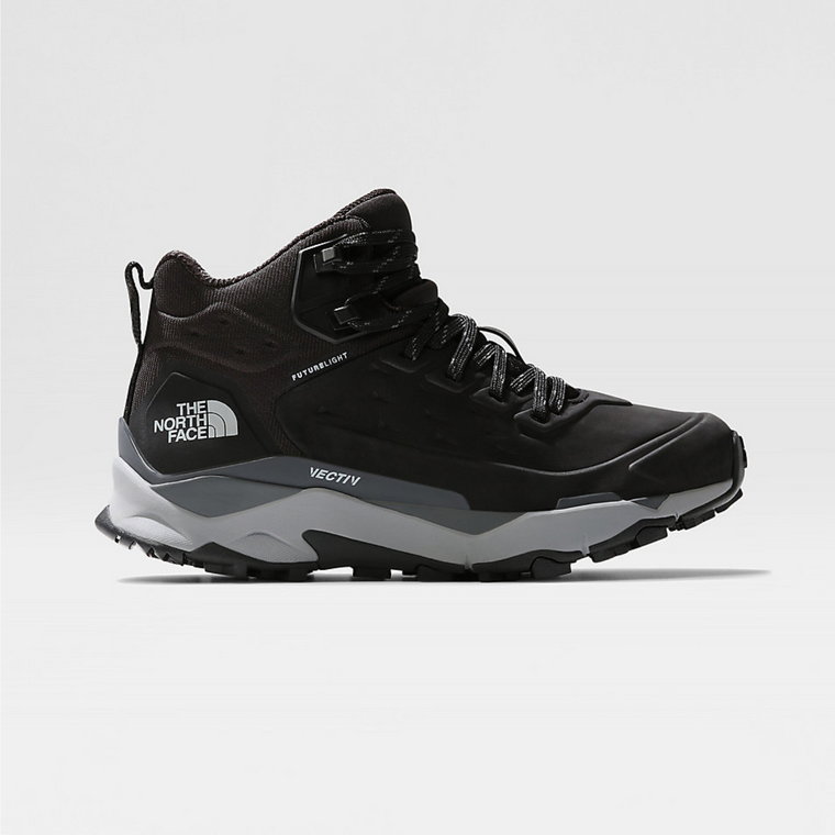 Damskie buty trekkingowe The North Face VECTIV EXPLORIS MID FUTURELIGHT LEATHER tnf black/meld grey - 37,5