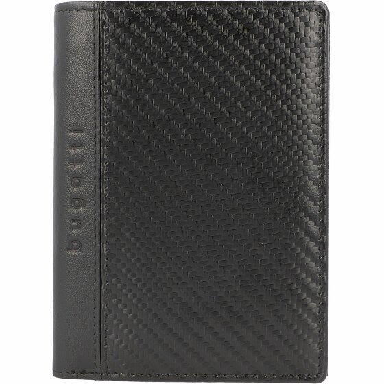 bugatti Comet Wallet RFID Leather 10 cm schwarz