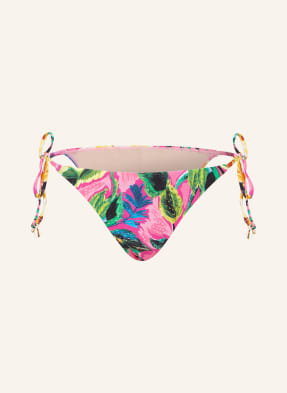 Pq Dół Od Bikini Trójkątnego Bahama Beach Z Ozdobnymi Perełkami pink