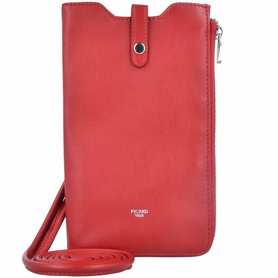 Picard Bingo Mobile Bag Leather 18 cm rot