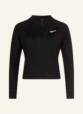 Nike Koszulka Z Długim Rękawem Court Dri-Fit Victory schwarz