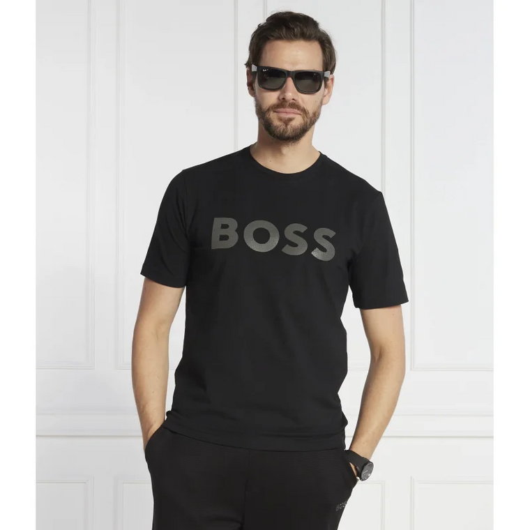 BOSS GREEN T-shirt Tee 8 | Slim Fit | stretch