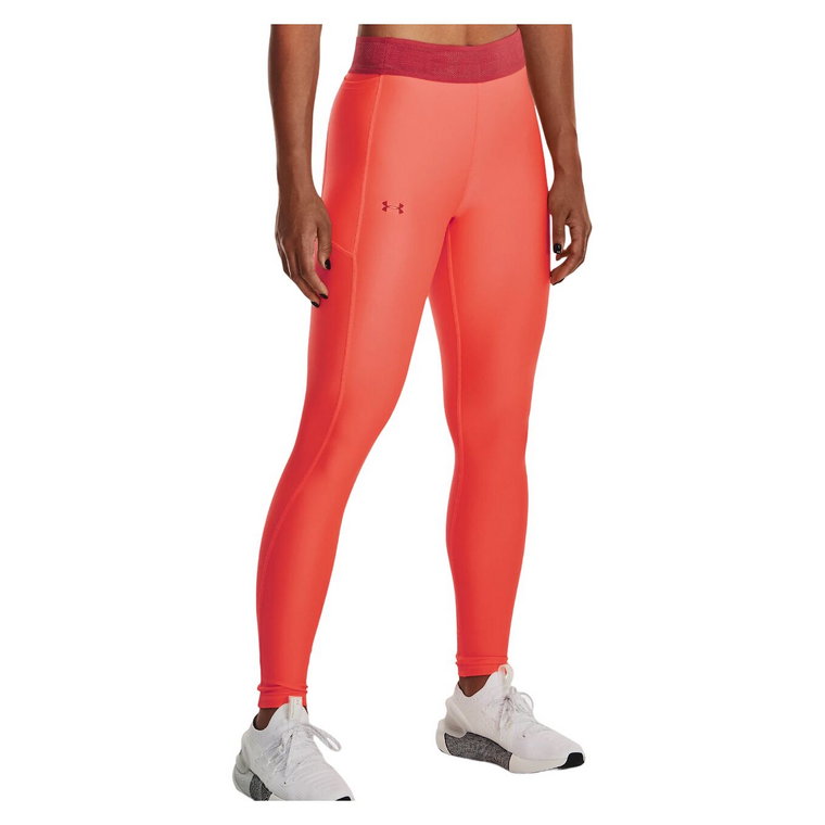 Spodnie legginsy treningowe damskie Under Armour HeatGear Branded Waistband 1377089