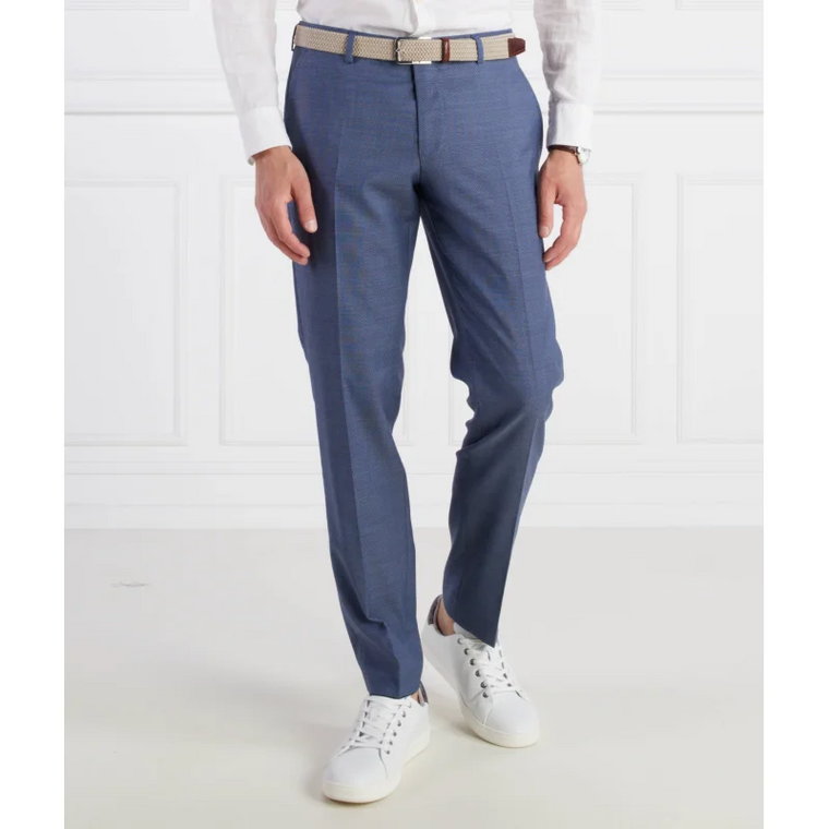 Joop! Wełniane spodnie | Slim Fit