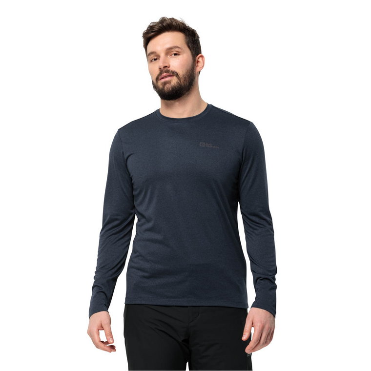 Męska koszulka termoaktywna Jack Wolfskin SKY THERMAL L/S M night blue - S