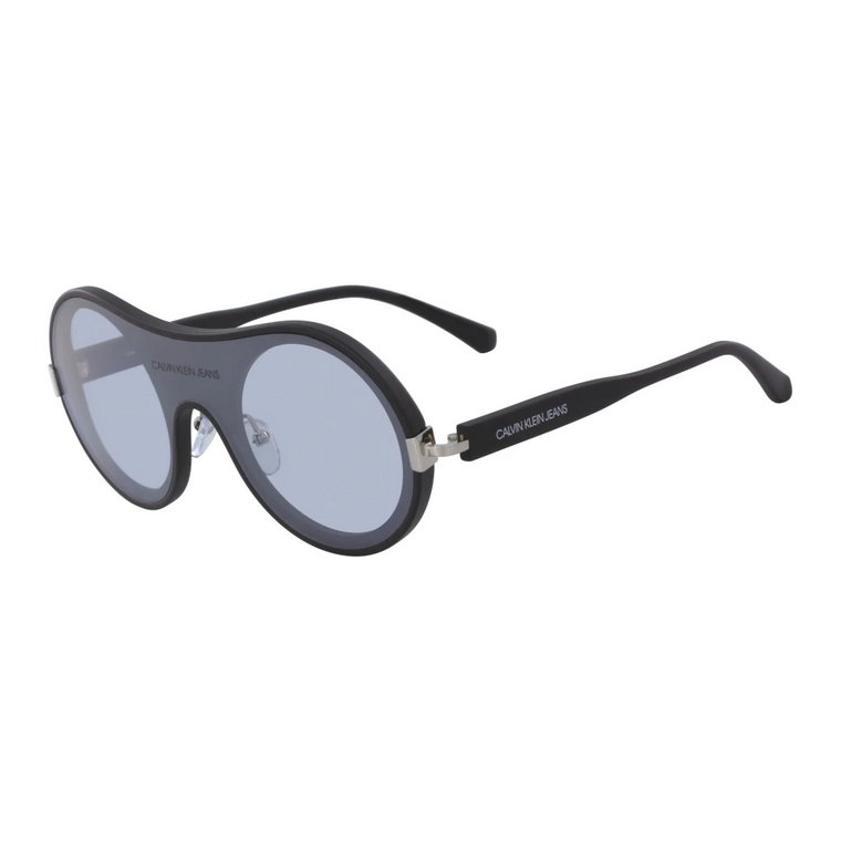 Ckj18507S 39114 001 Matte Black Okulary przeciwsłoneczne Calvin Klein