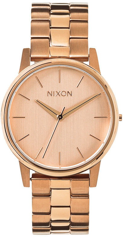 Nixon SMALL KENSINGTON ALLROSEGOLD kobiety zegarek analogowy