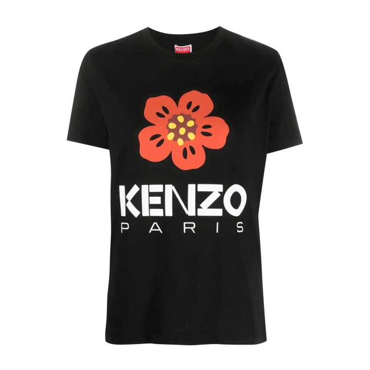Czarne T-shirty & Pola dla kobiet Kenzo