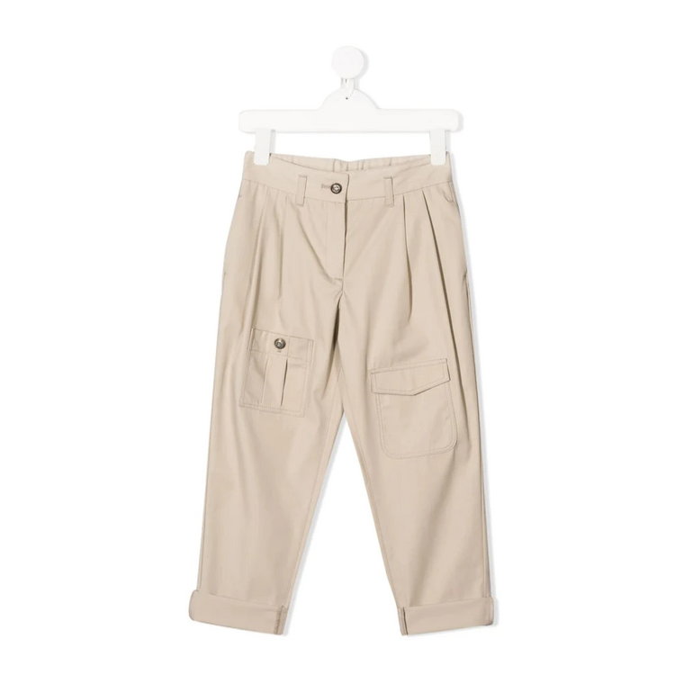 Oversize Spodnie Jogger dla Dziewczynek Dolce & Gabbana