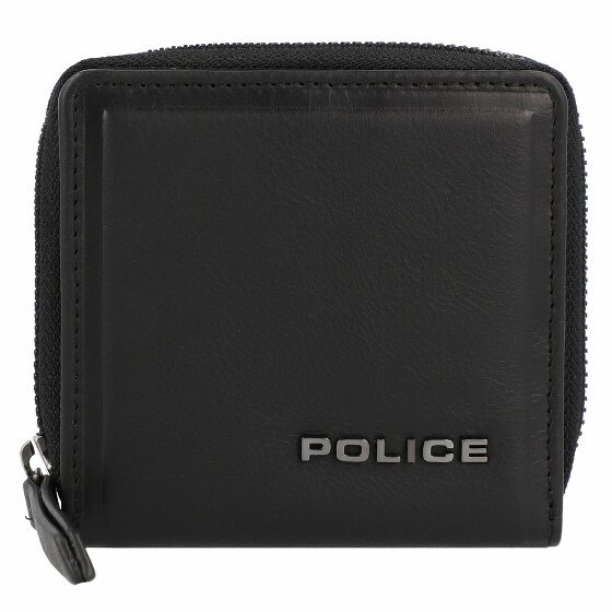 Police PT16-10368 Skórzany portfel 12 cm black