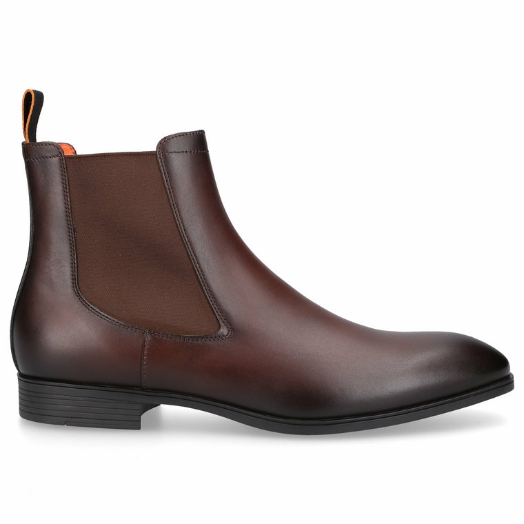 Santoni Chelsea Boots 13414 skóra cielęca