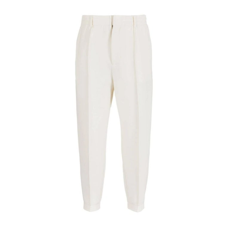 Cropped Trousers Emporio Armani