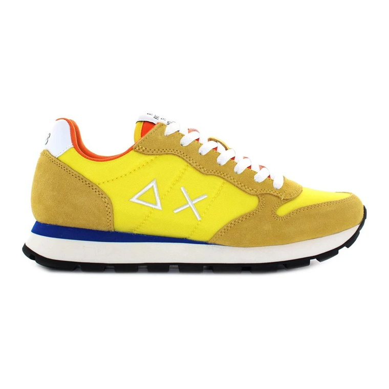 Yellow Leather Sneaker Sun68