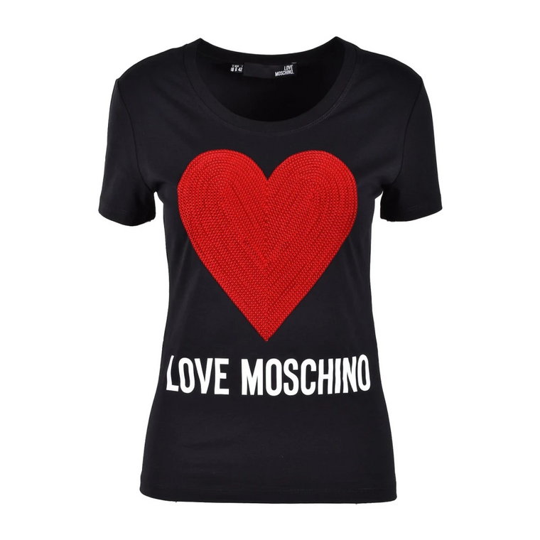 Biała koszulka z kolekcji Love Moschino Love Moschino