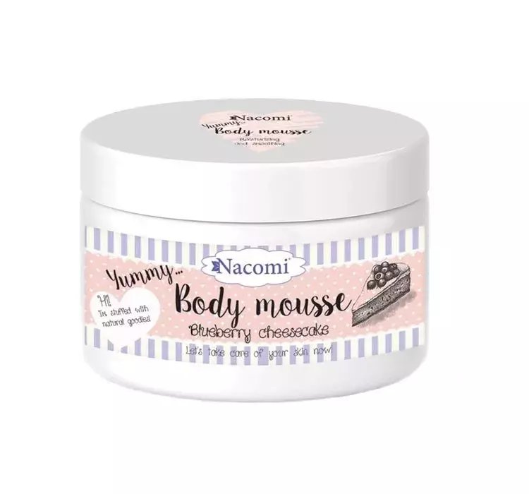 NACOMI BODY MOUSSE MUS DO CIAŁA BORÓWKA 180ML