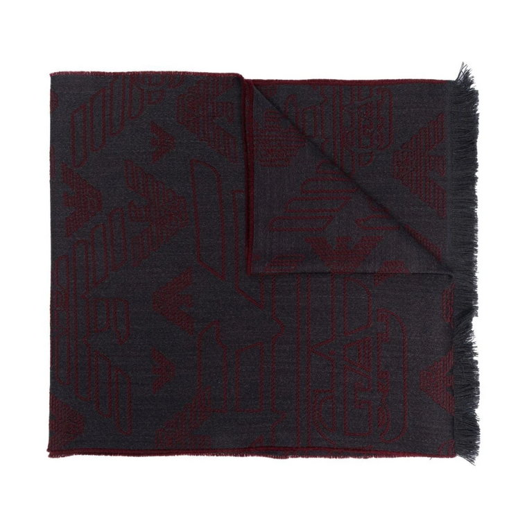 Emporio Armani Scarfs Bordeaux Emporio Armani