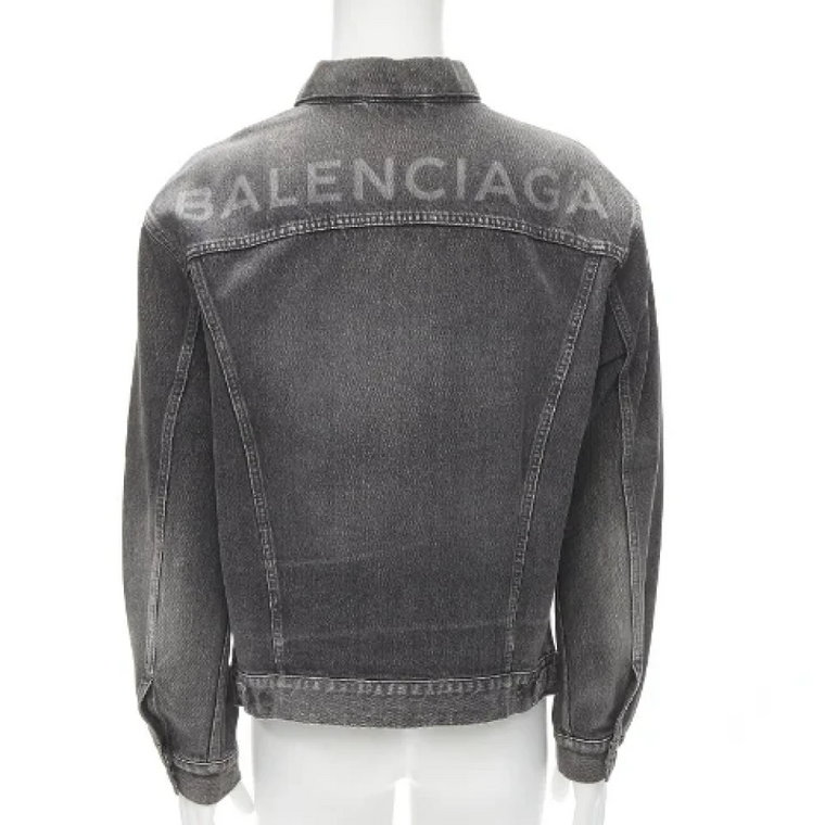 Pre-owned Denim outerwear Balenciaga Vintage