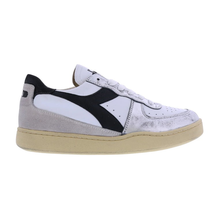 Metalowe Niskie Sneakersy Diadora