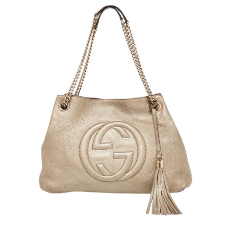 Pre-owned Leather gucci-bags Gucci Vintage