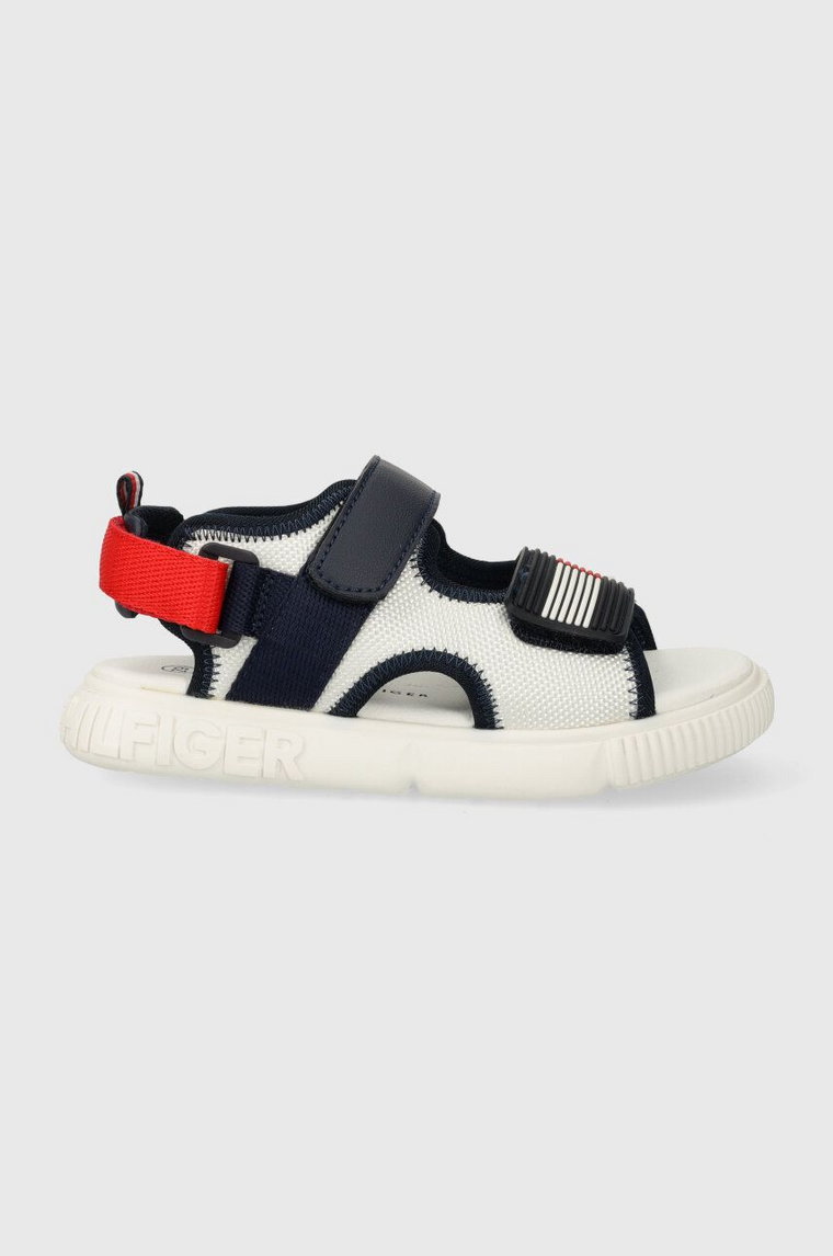 Tommy Hilfiger sandały dziecięce kolor granatowy