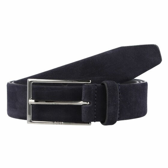 Boss Calindo Belt Leather dark blue 100 cm