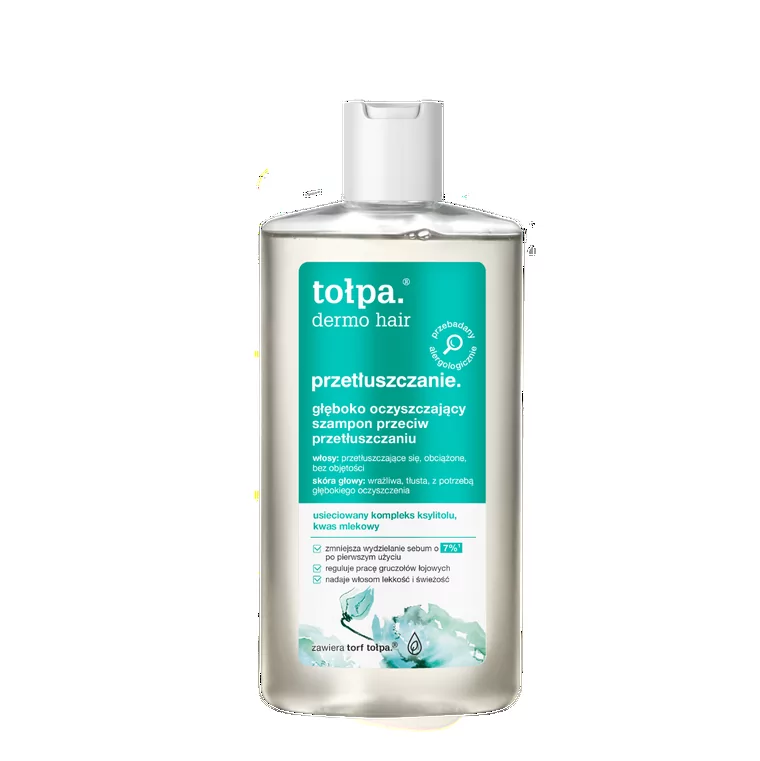 głęboko oczyszczający szampon przeciw przetłuszczaniu, 250 ml