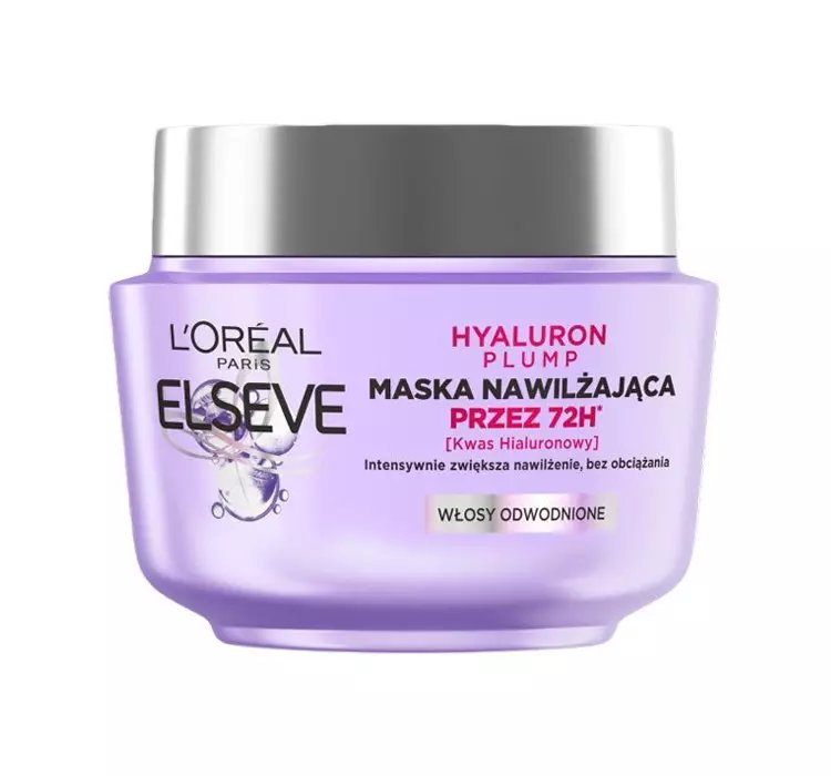 LOREAL ELSEVE HYALURON PLUMP MASKA DO WŁOSÓW ODWODNIONYCH 300ML