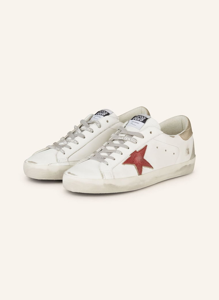 Golden Goose Sneakersy Super-Star weiss