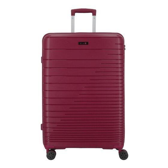 d&n Travel Line 4600 4 kółka Walizka L 75 cm wine red