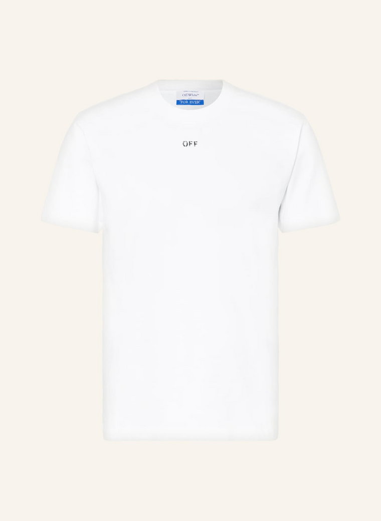 Off-White T-Shirt Off Stamp Slim weiss