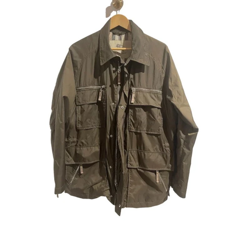 Pre-owned Polyester outerwear Burberry Vintage