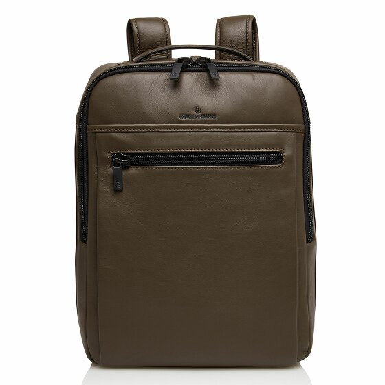 Castelijn & Beerens Plecak Nappa X Victor Skóra RFID 42 cm Komora na laptopa dark