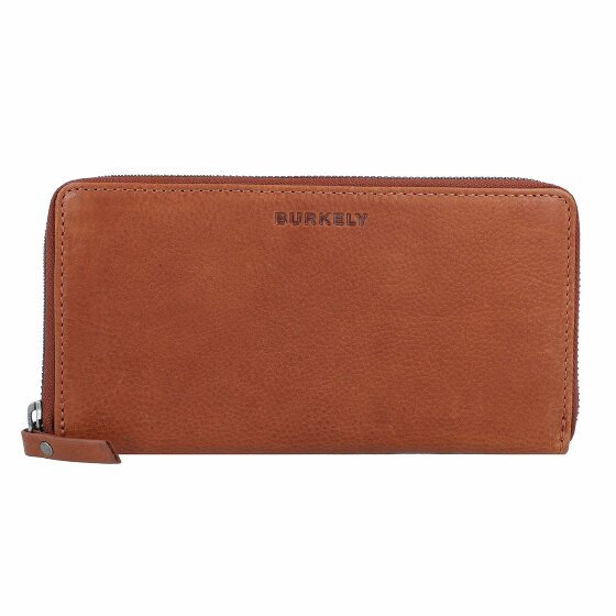 Burkely Antique Avery Wallet RFID Leather 20 cm cognac