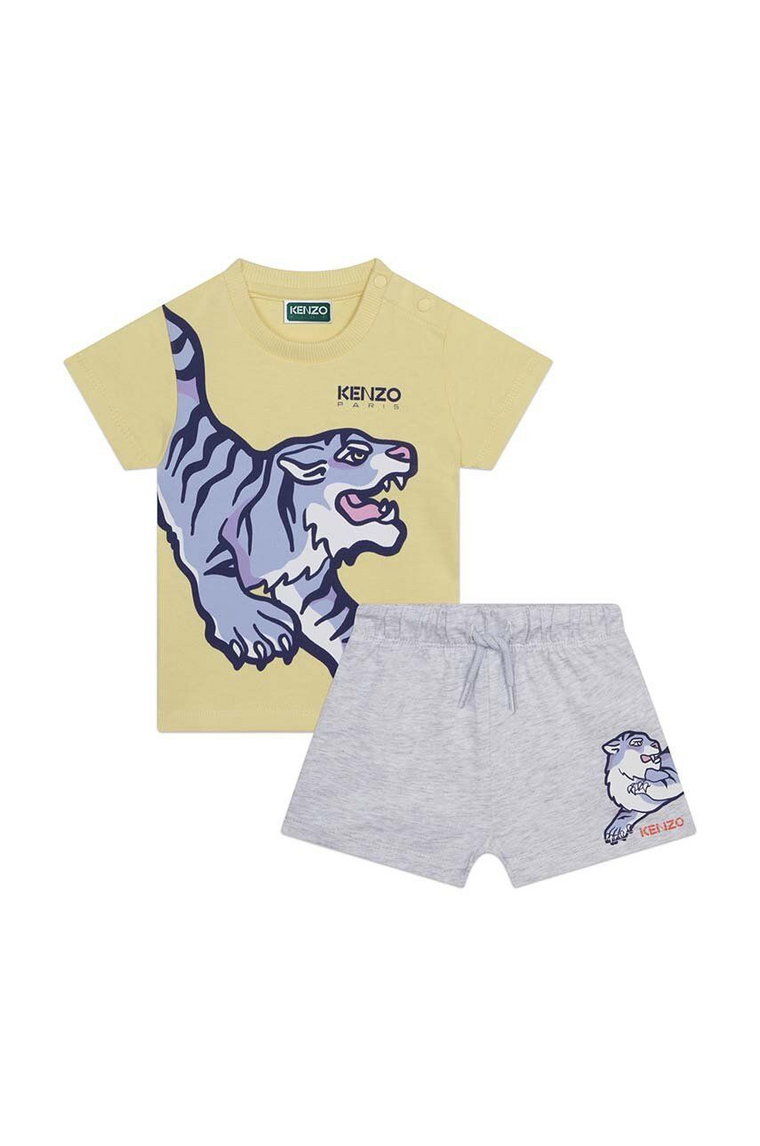 Kenzo Kids komplet dziecięcy kolor szary