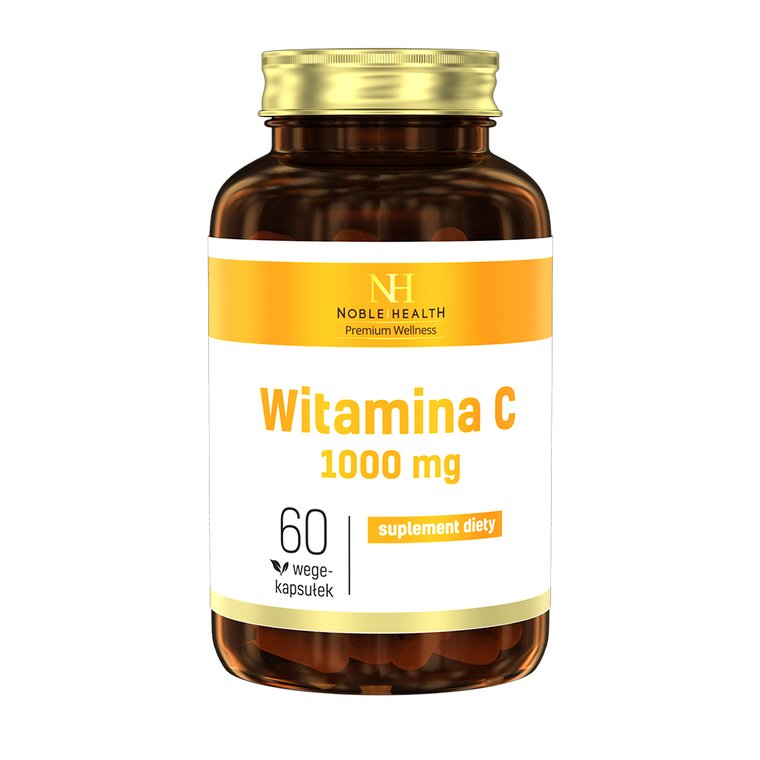 Noble Health Witamina C 1000 Mg 60 Kapsułek Suplement