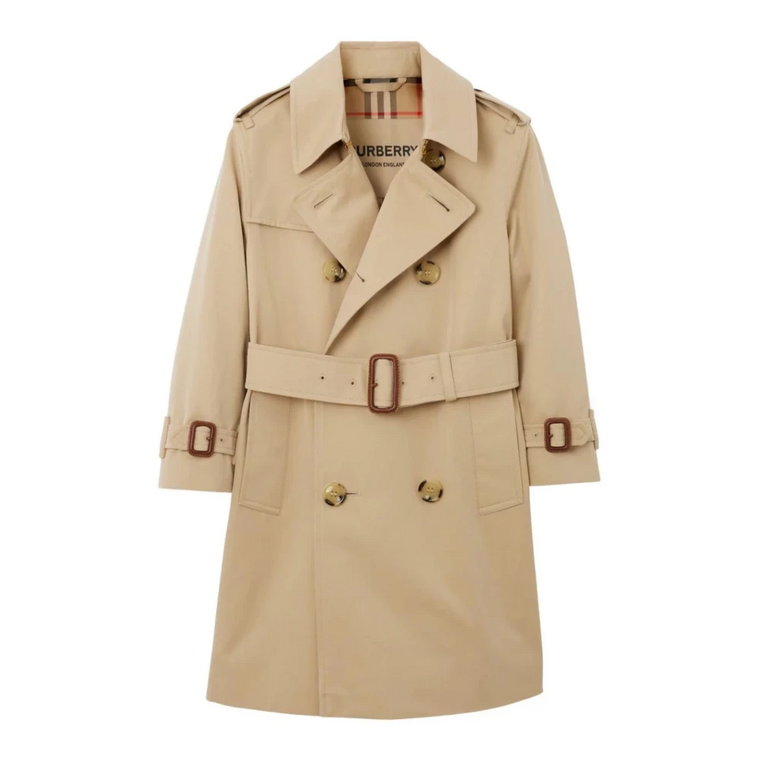 Klasyczny Beżowy Płaszcz Trench Burberry