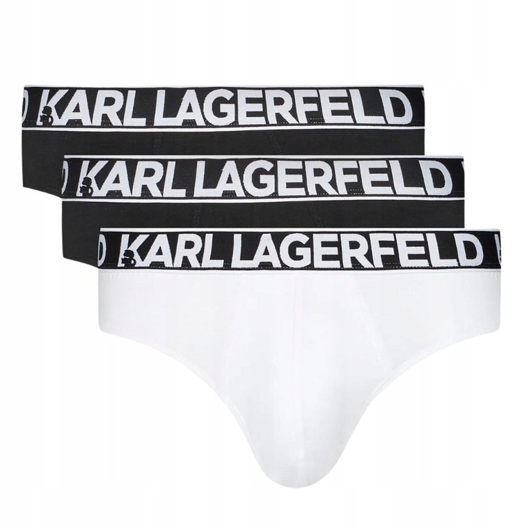 Karl Lagerfeld Zestaw slipów 3PACK Full Elastic Brief L