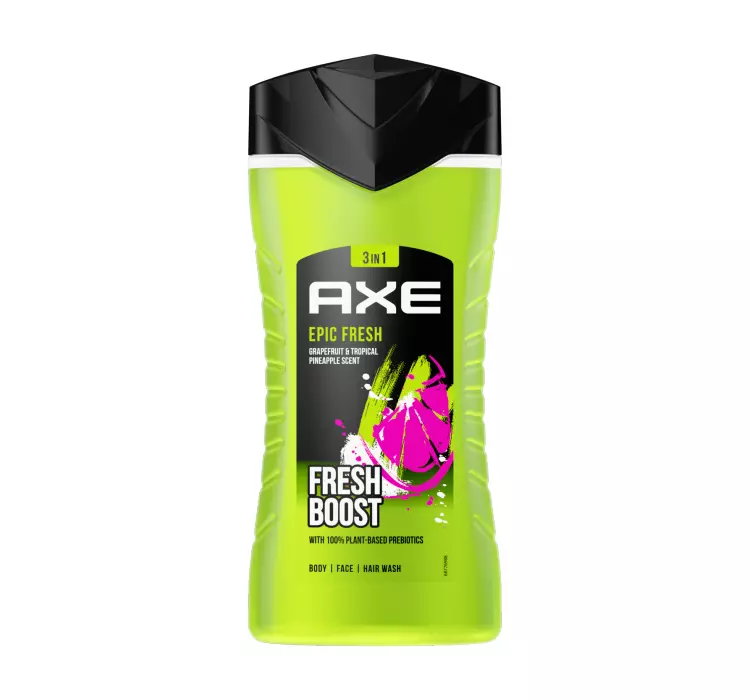 AXE FRESH BOOST ŻEL POD PRYSZNIC DLA MĘŻCZYZN 400ML