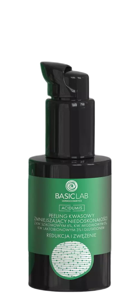 Basiclab Acidumis - Peeling kwasowy zmniejszający niedoskonałości 30ml
