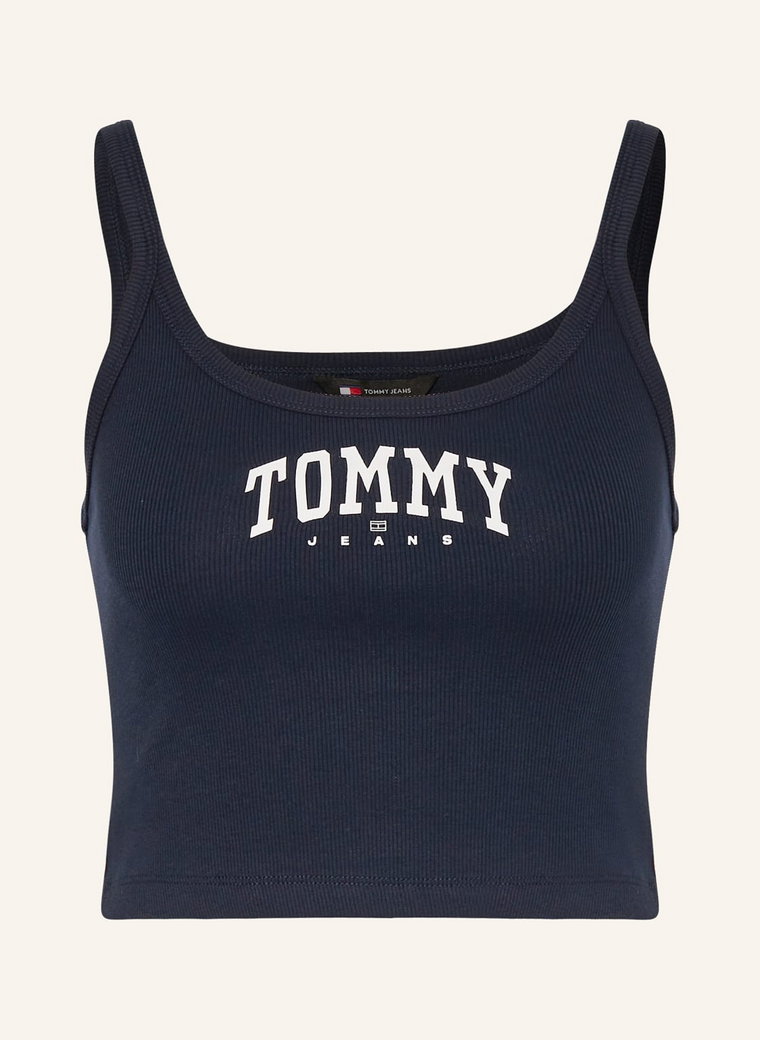 Tommy Jeans Krótki Top blau