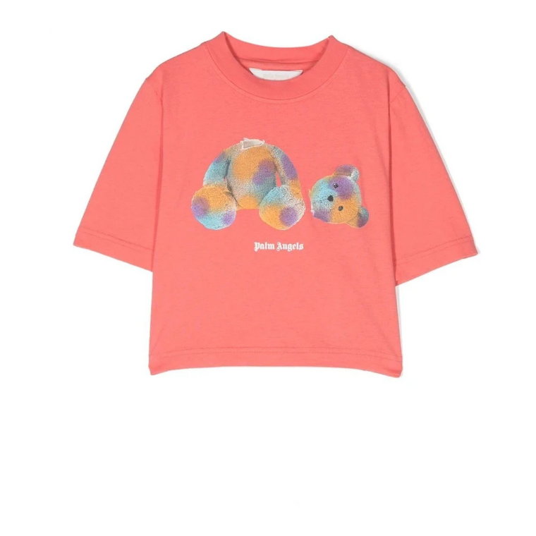 Cropped Teddy Bear Tee Palm Angels