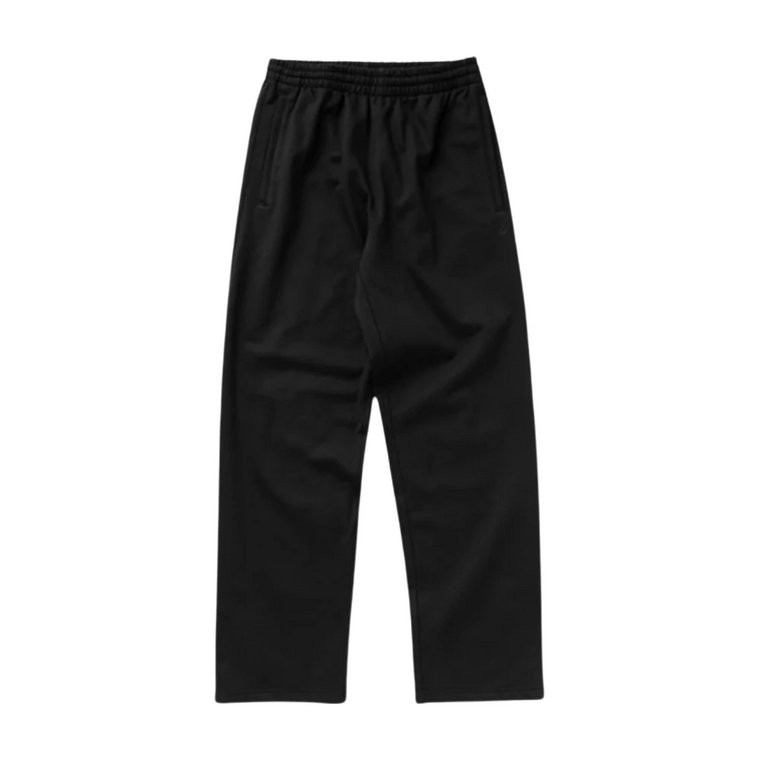 Premium Essentials Wide Czarne Spodnie Adidas