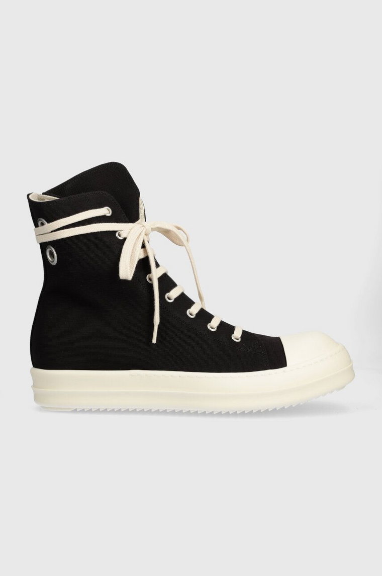 Rick Owens trampki Woven Shoes Sneaks męskie kolor czarny DU01D1800.CBES1.911