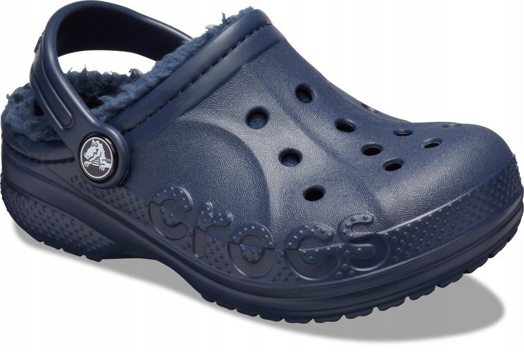 Dziecięce Ocieplane Chodaki Crocs Baya Lined 34-35