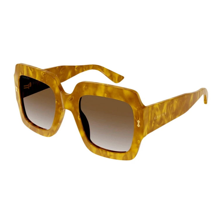 Ekożółte okulary przeciwsłoneczne Gucci