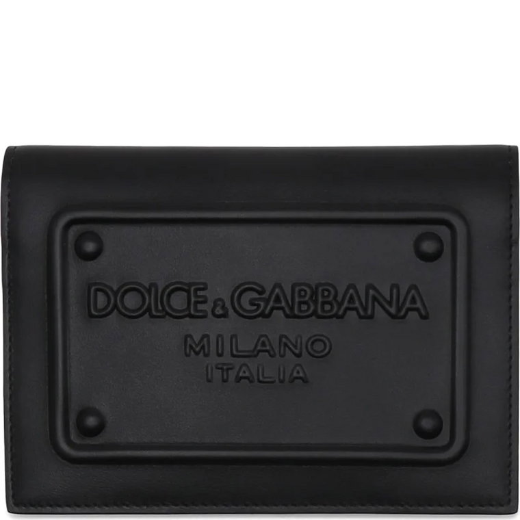 Dolce & Gabbana Skórzane etui na karty