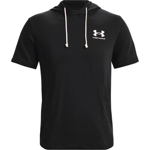 Koszulka męska Rival Terry Short Sleeve Hoodie Under Armour