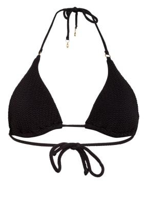 Seafolly Góra Od Bikini Trójkątnego Sea Dive schwarz