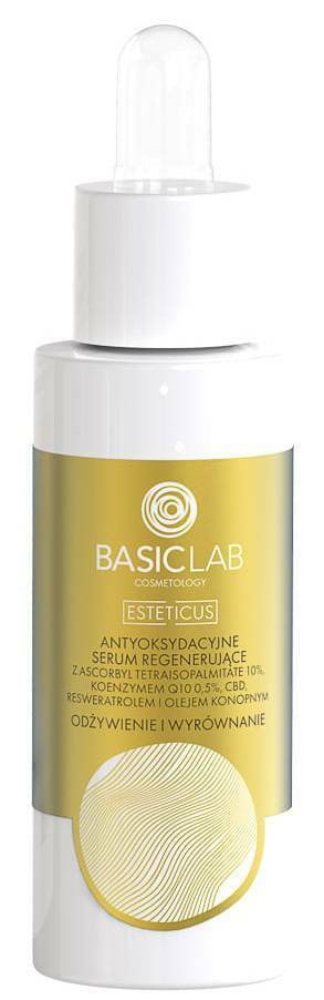 BasicLab Esteticus Serum regenerujące 10% tetraisopalmitate, 0,5% koenzym Q10 30ml